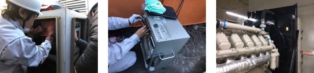 非常用発電機の負荷試験